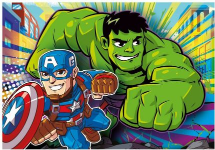 Clementoni Παιδικό Παζλ Super Color Marvel Superhero 3x48 τμχ 4+ - As Company