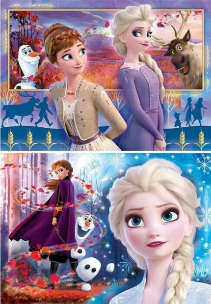 Clementoni Παιδικό Παζλ Super Color Frozen 2 2x60 τμχ 5+ - As Company