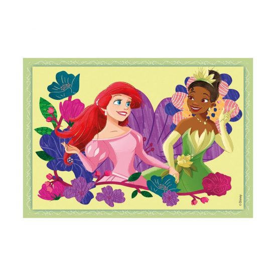 Clementoni Παιδικό Παζλ 4 in 1 Supercolor Disney Πριγκίπισσες 12-16-20-24 τμχ 3+ - As Company