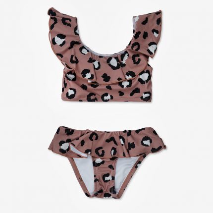 Μαγιό UV Bikini Printed Pink (2-8 ετών) - Minene