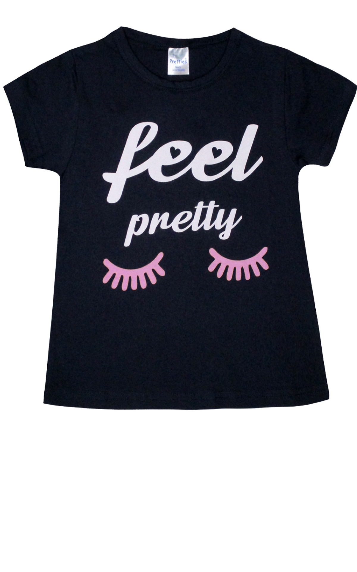 Παιδική Καλοκαιρινή Πιτζάμα για Κορίτσι Feel Pretty Μαρίν-Ροζ Ψιλή Πλέξη Υφάσματος, Βαμβακερή 100% - Pretty Baby Παιδική Καλοκαιρινή Πιτζάμα για Κορίτσι Feel Pretty Μαρίν-Ροζ Ψιλή Πλέξη Υφάσματος, Βαμβακερή 100% - Pretty Baby