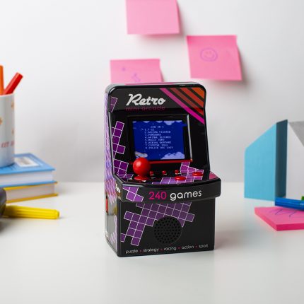 RED5 Retro Mini Arcade Machine Λιλιπούτεια Παιχνιδομηχανή με 240 Retro Παιχνίδια 8+ - The Source