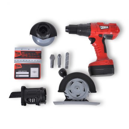 Παιδικός Βιδολόγος Electric Tool Playset T1465 3800146221478 3+ - Moni Toys