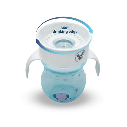 Εκπαιδευτικό Ποτηράκι Magical Cup 360 Blue C0669H 33800146265304 - Cangaroo