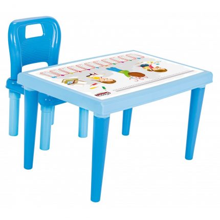 Τραπέζι με 1 Καρέκλα Study Table with Chair 03516 Blue 8693461039607 3+ - Pilsan