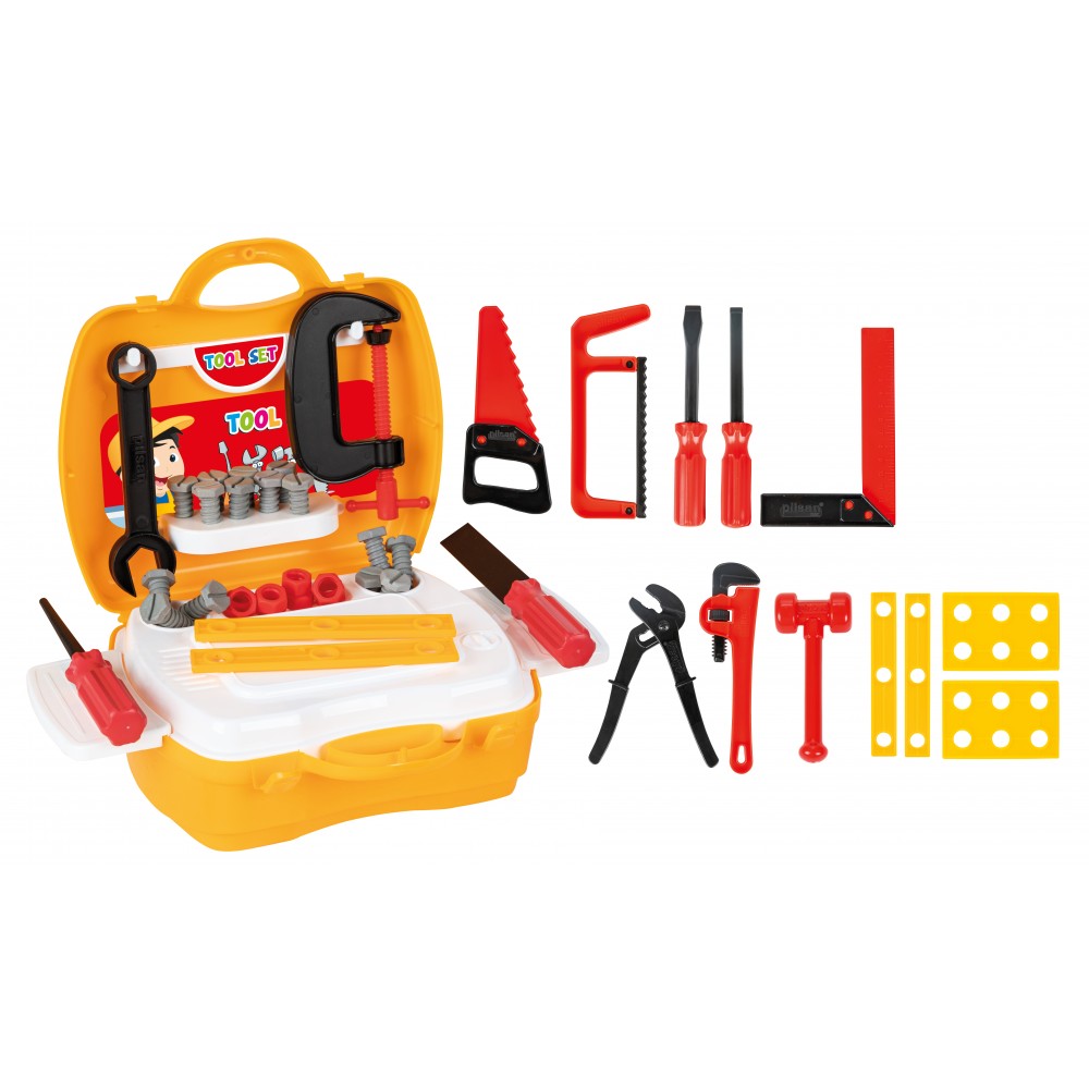 Παιδικό Βαλιτσάκι με Εργαλεία 25τμχ Tool Suitcase 03367 3+ - Pilsan Παιδικό Βαλιτσάκι με Εργαλεία 25τμχ Tool Suitcase 03367 3+ - Pilsan