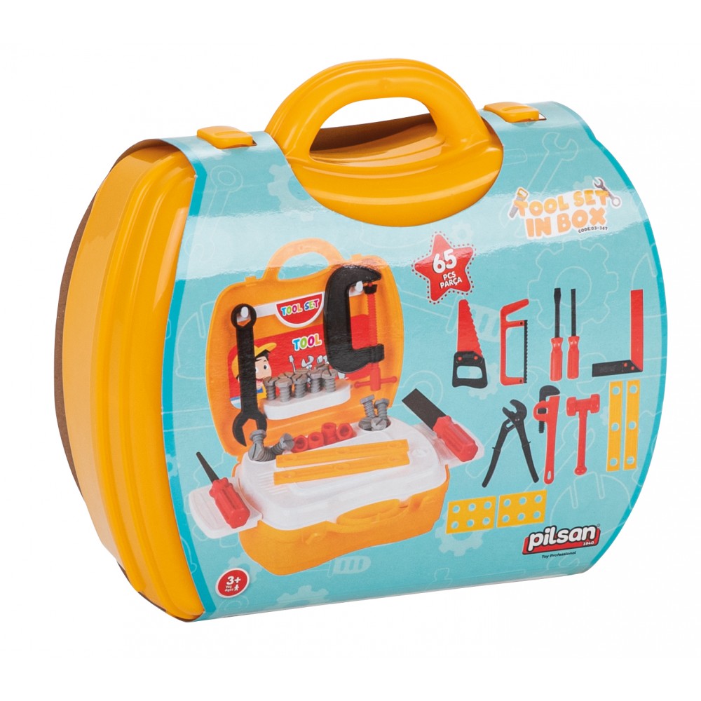 Παιδικό Βαλιτσάκι με Εργαλεία 25τμχ Tool Suitcase 03367 3+ - Pilsan Παιδικό Βαλιτσάκι με Εργαλεία 25τμχ Tool Suitcase 03367 3+ - Pilsan