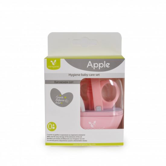 Σετ Περιποίησης Νυχιών Hygiene Baby Care Set Apple Pink 3800146269722 - Cangaroo