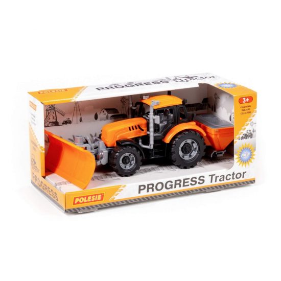 Τρακτέρ Εκχιονιστικό Progress Friction Powered Snow-Plough Tractor 91772 4810344091772 3+ - Polesie