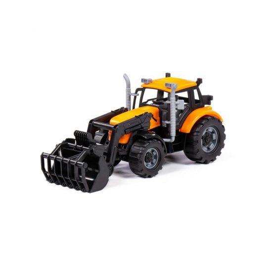 Τρακτέρ Progress Friction Powered Farm Loader Orange 4810344091758 3+ - Polesie