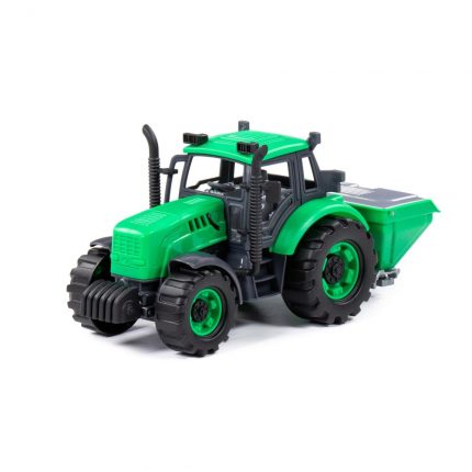 Τρακτέρ Progress Friction Powered Fertilizer Tractor, Green 91239 4810344091239 3+ - Polesie