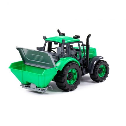 Τρακτέρ Progress Friction Powered Fertilizer Tractor, Green 91239 4810344091239 3+ - Polesie
