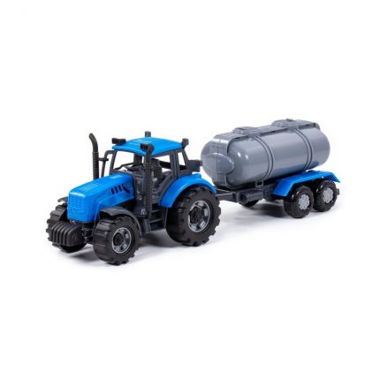 Τρακτέρ Progress Friction Powered Tank Tractor, Blue 91550 4810344091550 3+ - Polesie