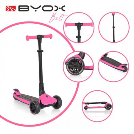 Byox Πατίνι Scooter Bolt Pink 3800146228187