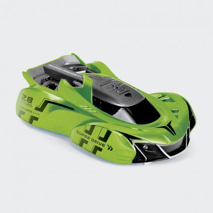 Wall Climbing Super Car – Υπεραυτοκίνητο Τηλεκατευθυνόμενο R/C που Σκαρφαλώνει Τοίχους Πράσινο 8+ - The Source