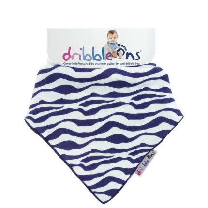 Dribble Ons Σαλιάρες Μπαντάνες Zebra Stripe - Sock Ons