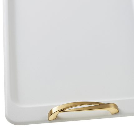 Δίσκος Λευκός με Χρυσά Χερούλια Ορθογώνιος ΝΒ67