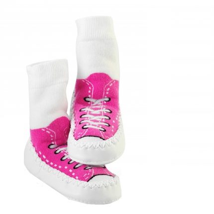 Mocc Ons Sneakers Φούξια - Sock Ons