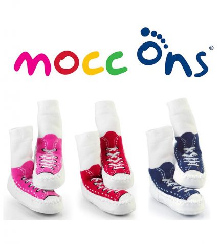 Mocc Ons Sneakers Κόκκινο - Sock Ons