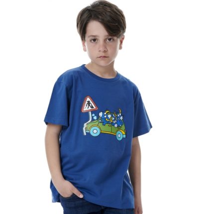 Adi Boys T-Shirt Μπλε Σκούρο - Nafar