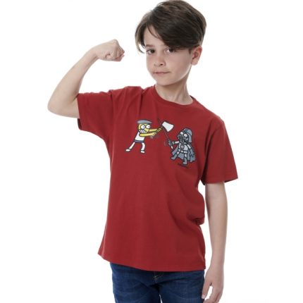 Aizkogalaxia Boys T-Shirt Μπλε Σκούρο - Nafar