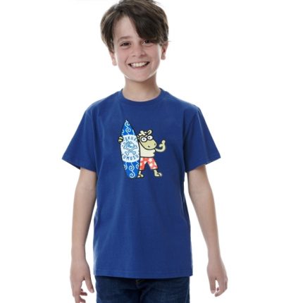 Beelorcia Surf Boys T-Shirt Μπλε Σκούρο - Nafar