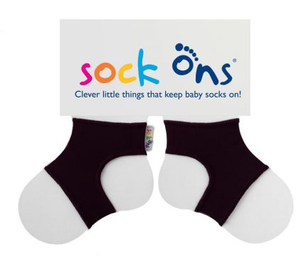 Για να μην βγάζει τις κάλτσες του (6-12 μηνών) Μαύρο - Sock Ons