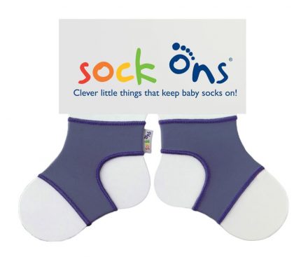 Για να μην βγάζει τις κάλτσες του (6-12 μηνών) Γκρι-Μπλε - Sock Ons