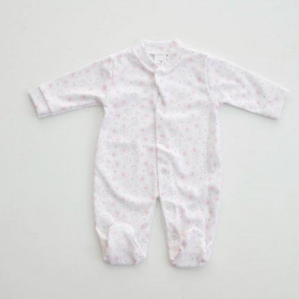 Φορμάκι Πορτογ.Ζωάκια Ροζ 100% Cotton Ροζ-Λευκό - Little Baby