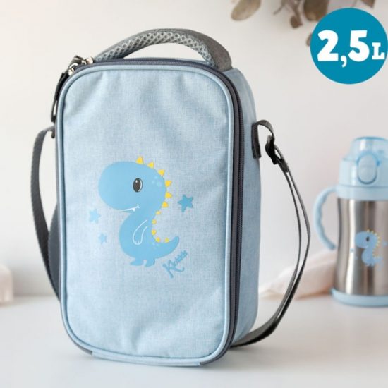 Ισοθερμικό Τσαντάκι Little Dinosaur 2.5L (25x27x7cm) - Kiokids