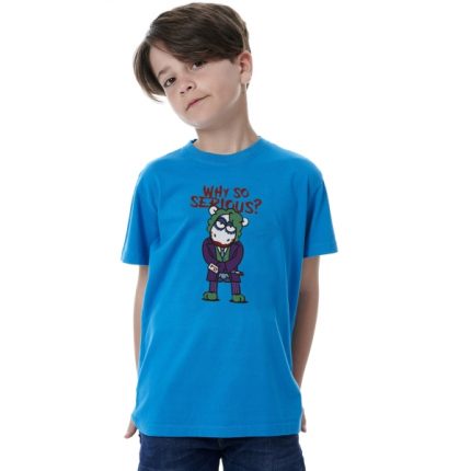 Joker Bee Boys T-Shirt Μπλε Ανοιχτό - Nafar