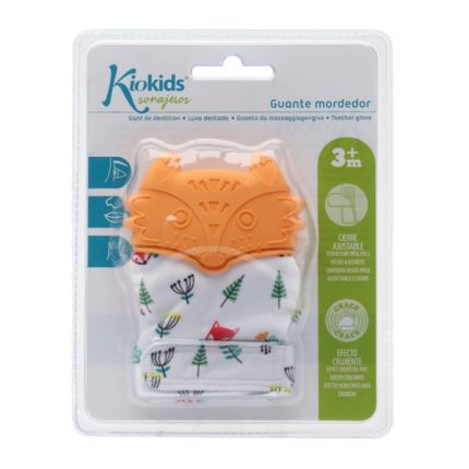 Μασητικό Χεράκι Πορτοκαλί Αλεπού 13cm 3m+ - Kiokids
