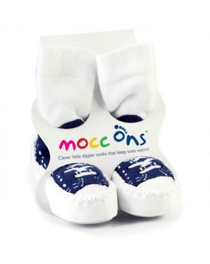 Mocc Ons Sneakers Μπλε - Sock Ons