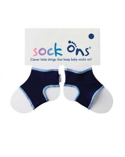 Για να μην βγάζει τις κάλτσες του (6-12 μηνών) Μπλε - Sock Ons