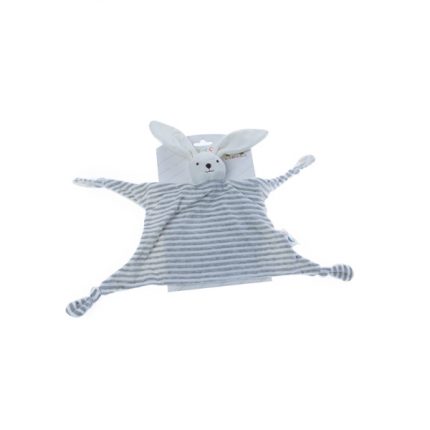 Πανάκι Παρηγοριάς Little Rabbit Γκρι 20cm 0m+ - Gamberritos