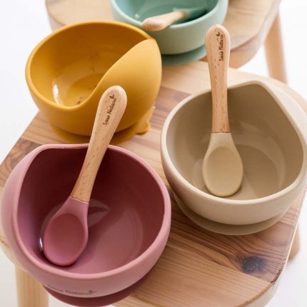 Σετ Φαγητού Eco Friendly Nordic Pink 4m+ - Saro