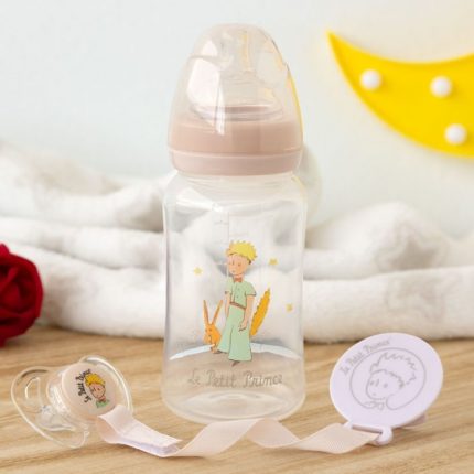 Σετ Μπιμπερό 250ml Πιπίλα & Κλιπ Le Petit Prince - Kiokids