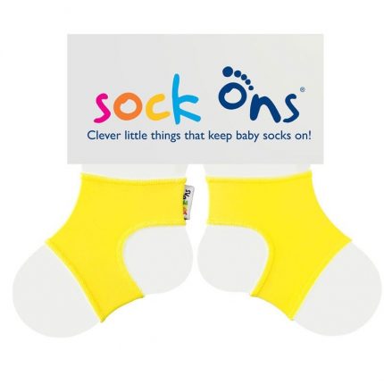 Για να μην βγάζει τις κάλτσες του (6-12 μηνών) Κίτρινο - Sock Ons