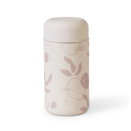 Θερμός Φαγητού Leaves Sand 500ml - Saro