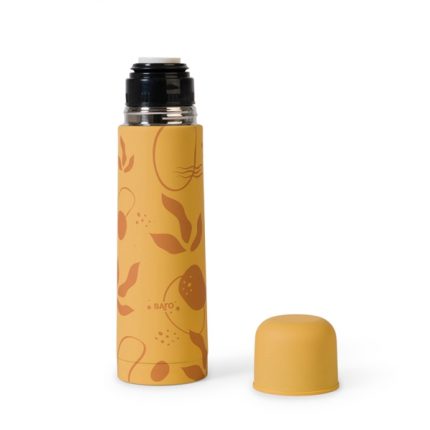 Θερμός Υγρών Leaves Ochre 500ml - Saro