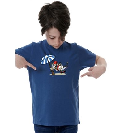 Tsolias Boys T-Shirt Μπλε Σκούρο - Nafar