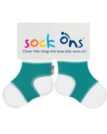 Για να μην βγάζει τις κάλτσες του (6-12 μηνών) Τιρκουάζ - Sock Ons