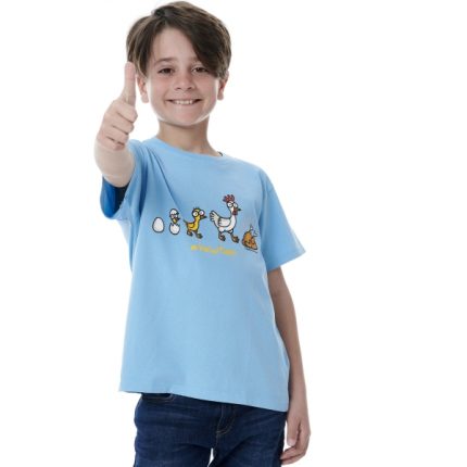 Zuringo Boys T-Shirt Σιέλ - Nafar