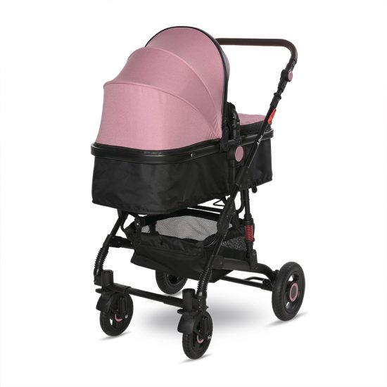 Lorelli Παιδικό Καρότσι ALBA Premium 2 in 1 Premium Pink 10021422301A