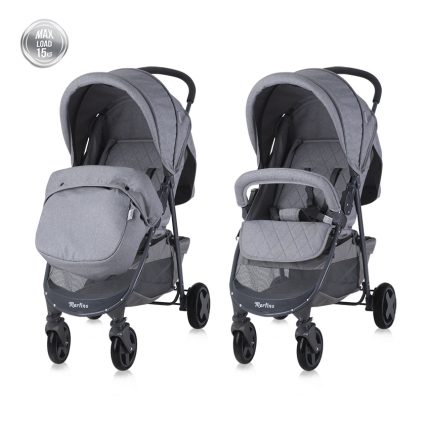 Lorelli Παιδικό Καρότσι MARTINA με Ποδόσακο Grey 10021712386