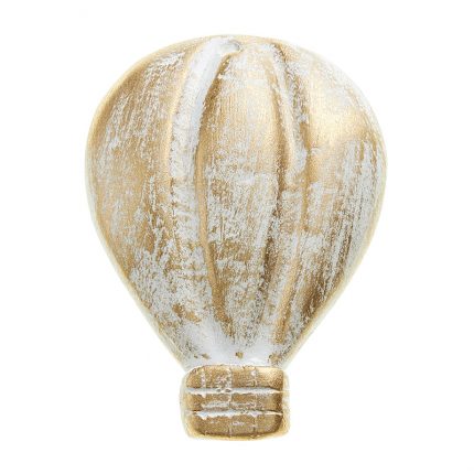Κεραμικό Αερόστατο Χρυσό (5,5x8cm) Κ488