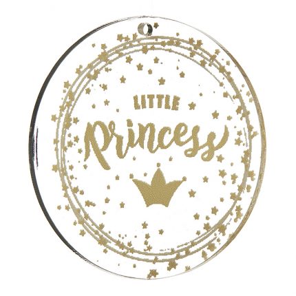 Πλέξι με Εκτύπωση Μικρή Πριγκίπισσα (5cm) Κ623