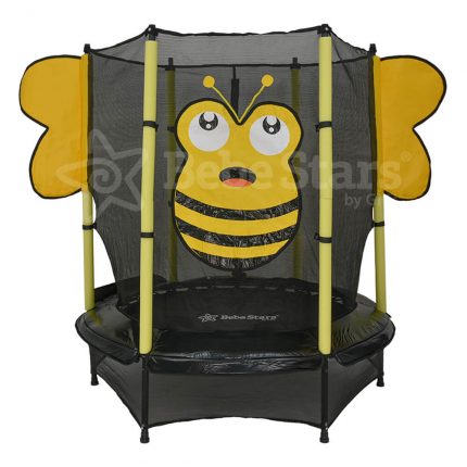 Τραμπολίνο με Δίχτυ 140cm Bee 645-172, Bebe Stars