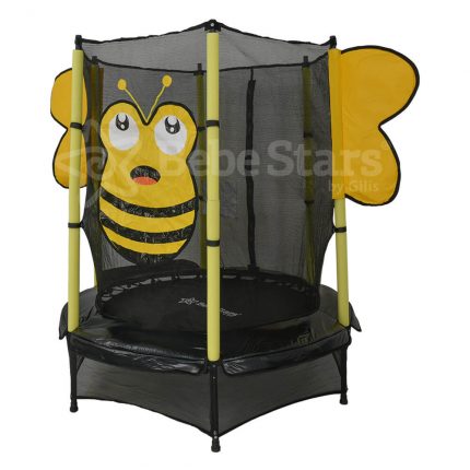 Τραμπολίνο με Δίχτυ 140cm Bee 645-172, Bebe Stars