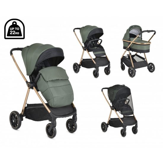 Cangaroo Πολυκαρότσι Hydra 2 in 1 Green 3800146236038